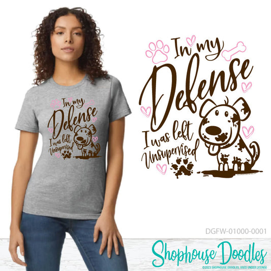 In My Defense - Graphic T-Shirt